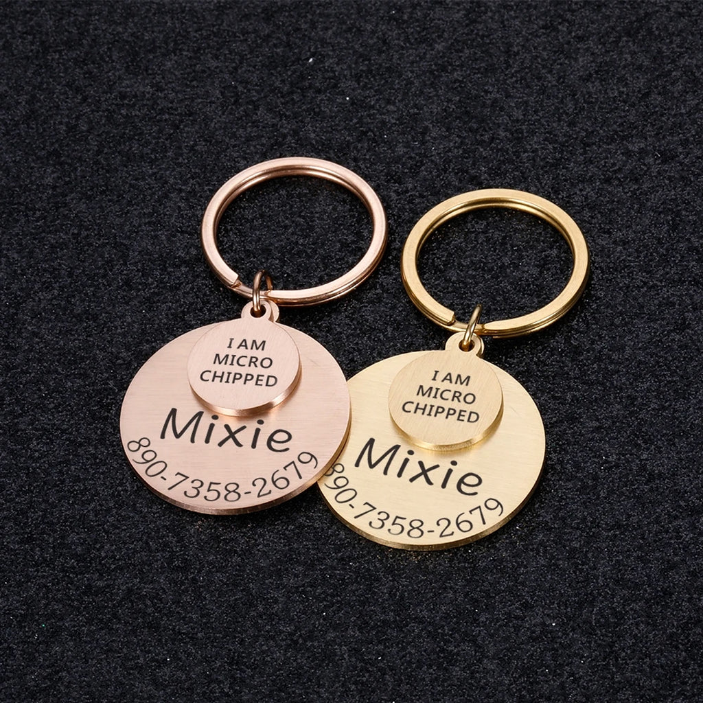 Personalized Pet ID Tag – Safe & Stylish for Dogs & Cats - enhanced image 2