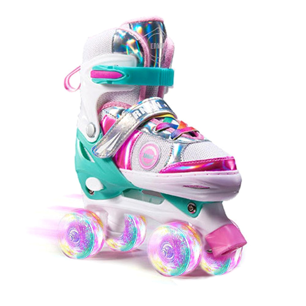 PU Full  Children's Roller Skates Double Row - enhanced image 2