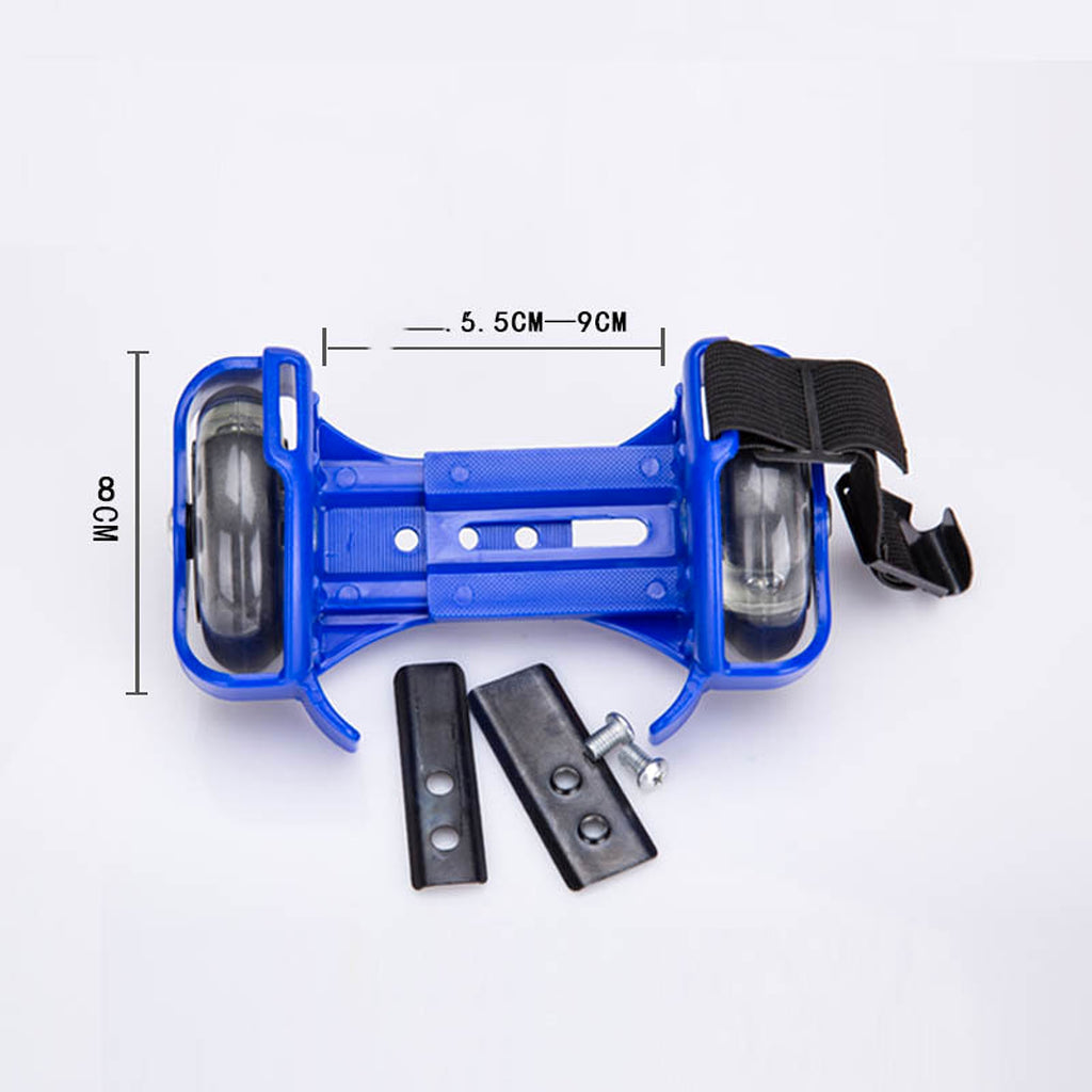 Pvc Children's Roller Skates Three-color Luminous Roller Skates - enhanced image 2