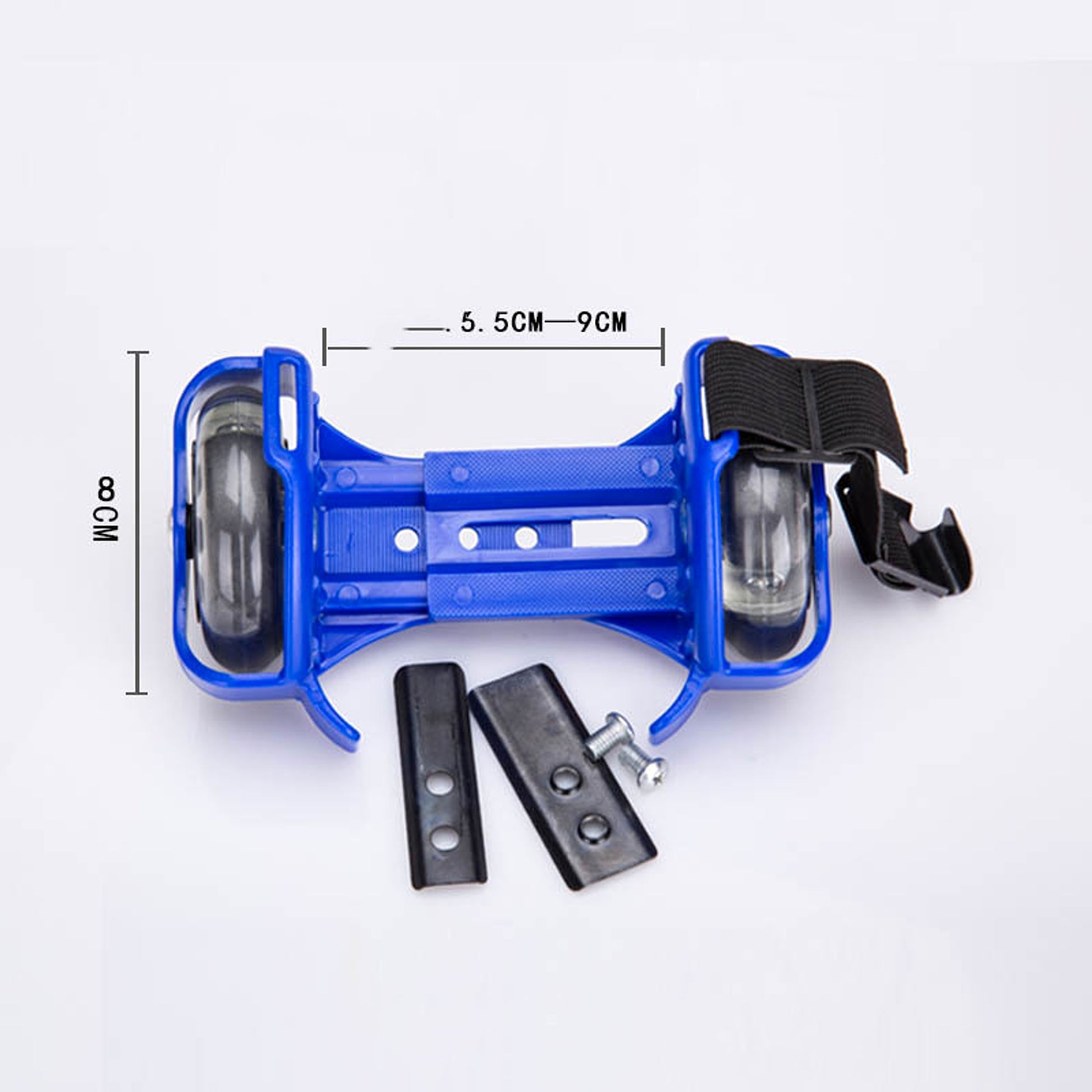 Pvc Children's Roller Skates Three-color Luminous Roller Skates - enhanced image 2