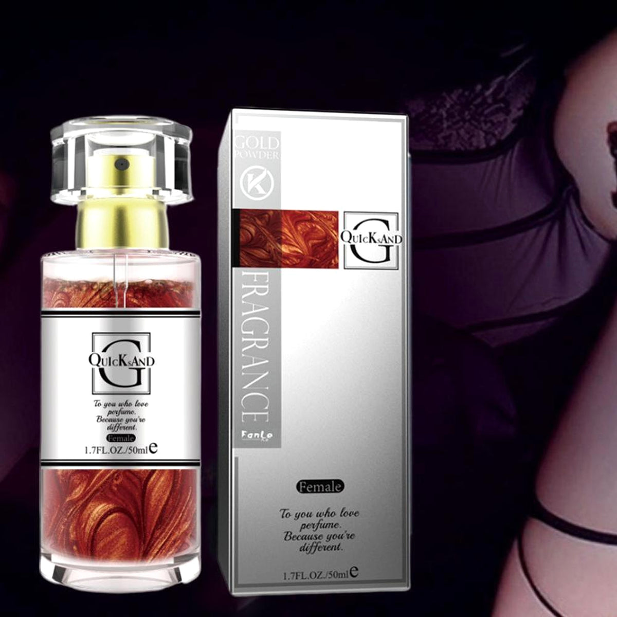 G-Quiksand Phero Perfume For Men And Women - enhanced image 2