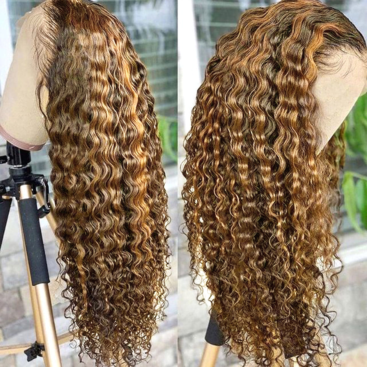 LuxeWave - Real Hair Highlighting Headgear - enhanced image 2
