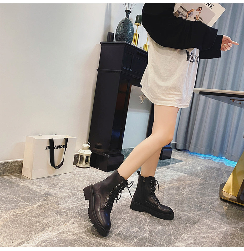 Rhinestone Martin Boots – Sparkle Bold. Walk Tall. - enhanced image 2