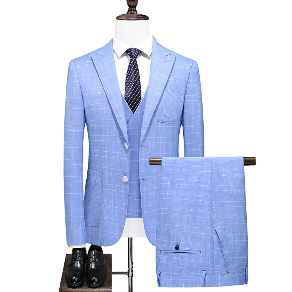 RoyalElite™ Men's Three-Piece Suit – Business & Event Perfection - enhanced image 2