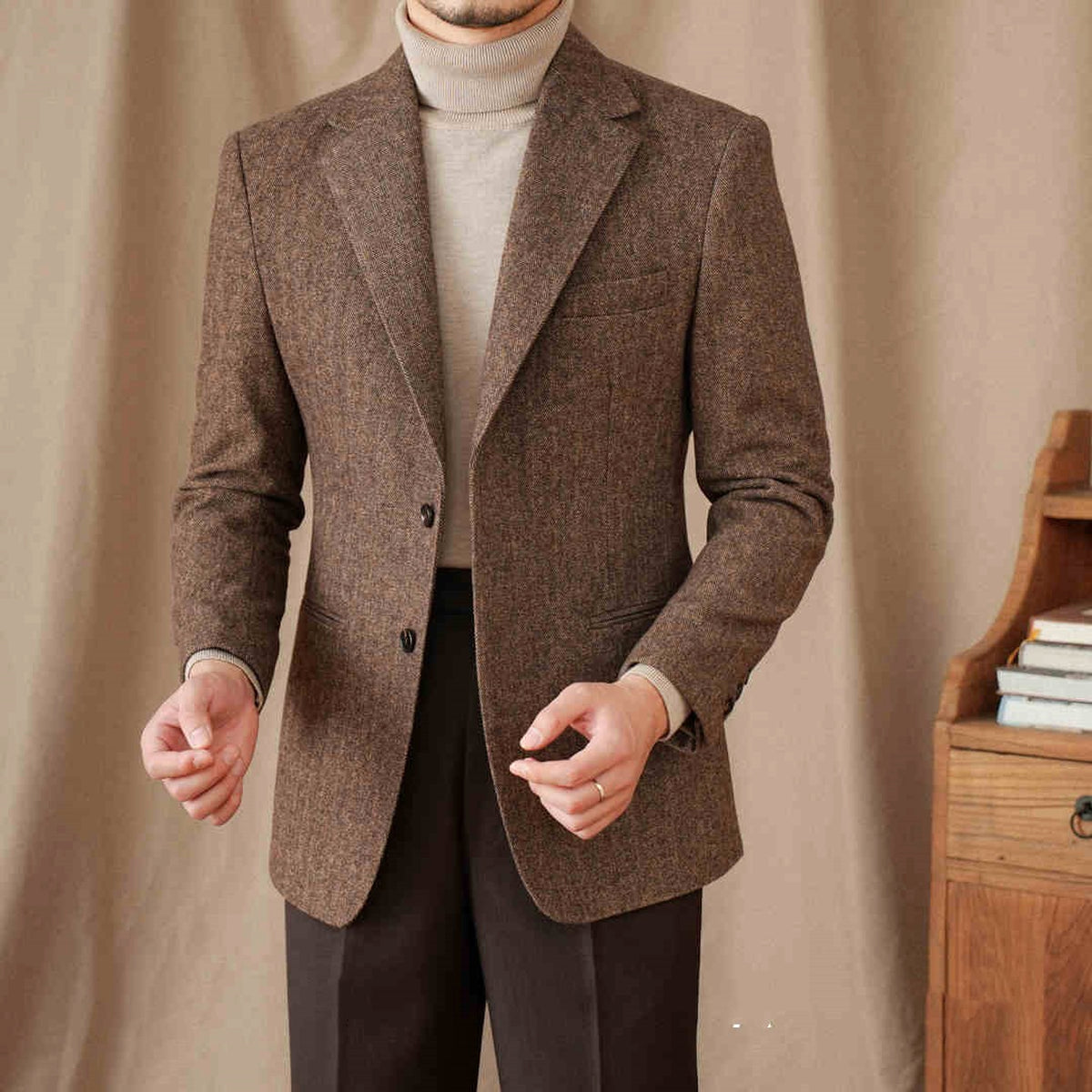 NipponForm™ – Slim Fit Japanese Style Suit - enhanced image 2