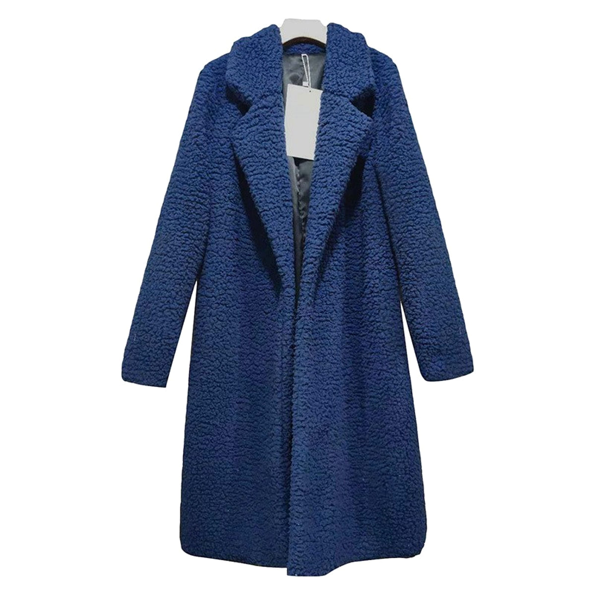 Slim Women's Lapel Long Sleeve Solid Color Street Jacket - enhanced image 2