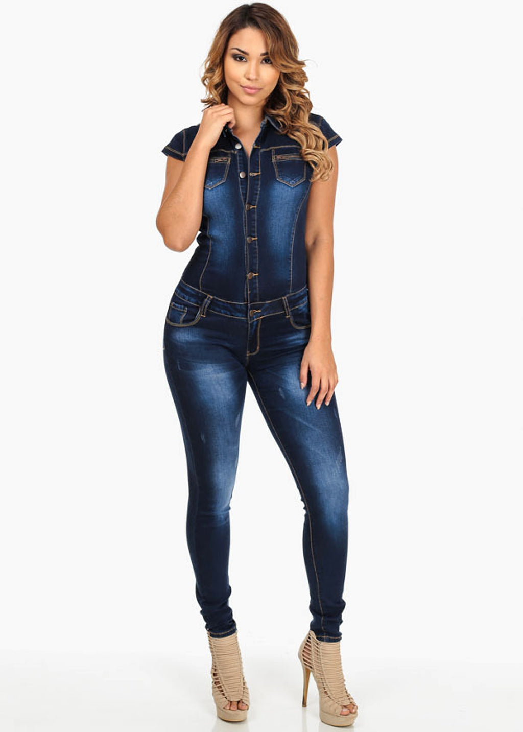 Slimming jumpsuit - enhanced image 2