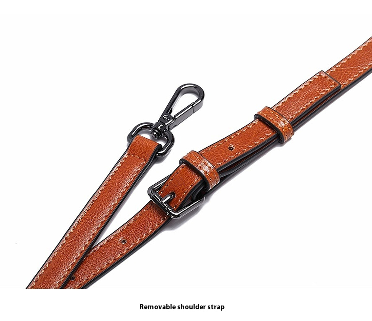 SolunaWeave™ – Heritage Luxe Leather Tote - enhanced image 2