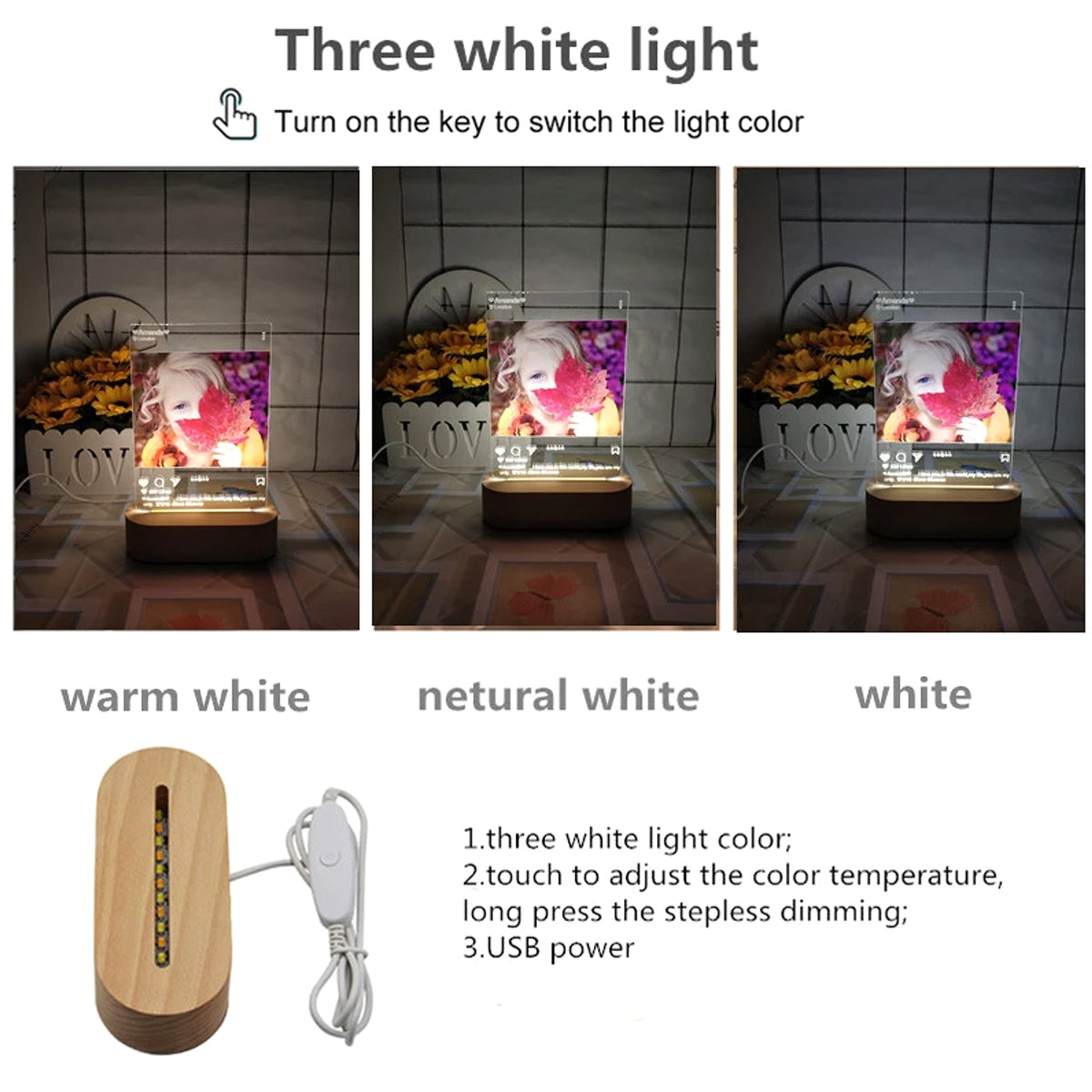 SoundLight™ – Custom Spotify Song Night Light with Music Code - enhanced image 2