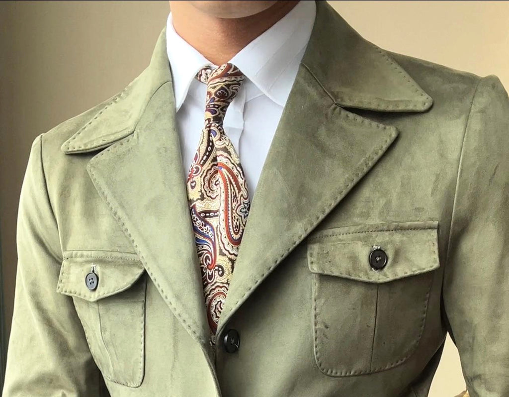 VeluttoRetro™ – Suede Velvet Classic Jacket - enhanced image 2