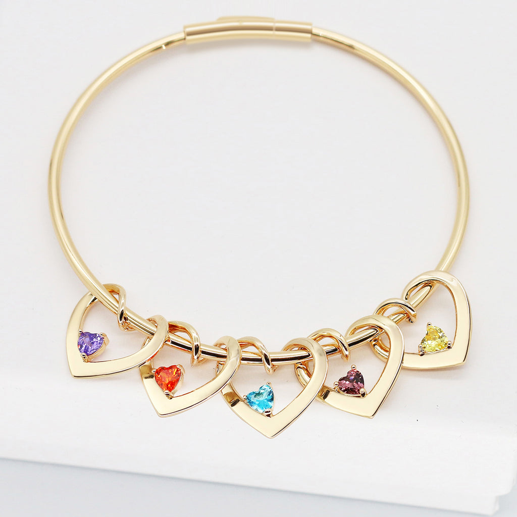 Stainless Steel Bracelet With Diamond - enhanced image 2