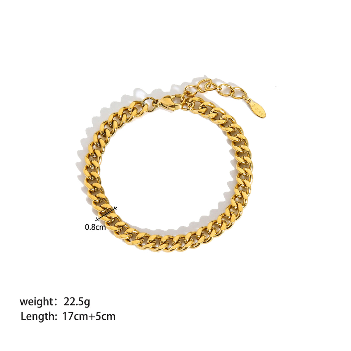 Elegant Gold-Plated Bracelet – Timeless & Stylish for Every Occasion - enhanced image 2