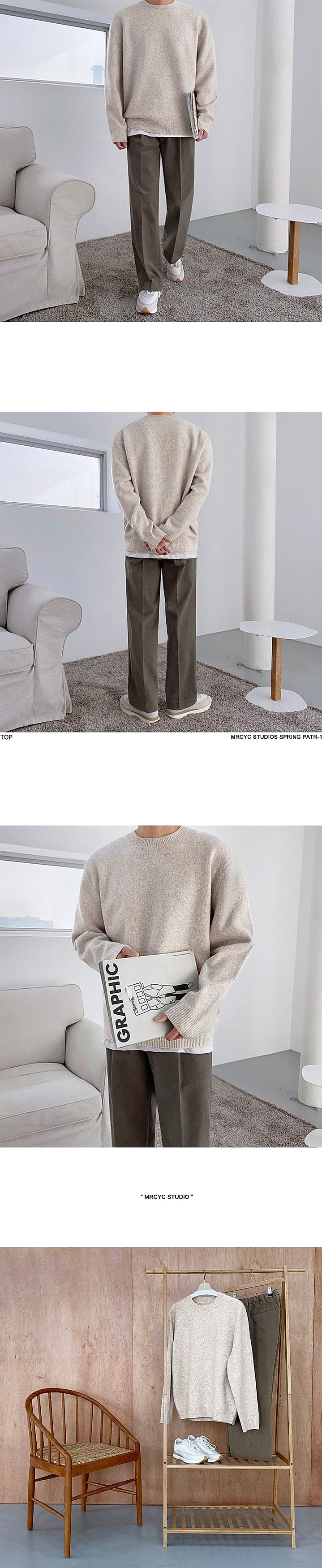 Sweater All-matching Knitwear Korean Style Trendy - enhanced image 2
