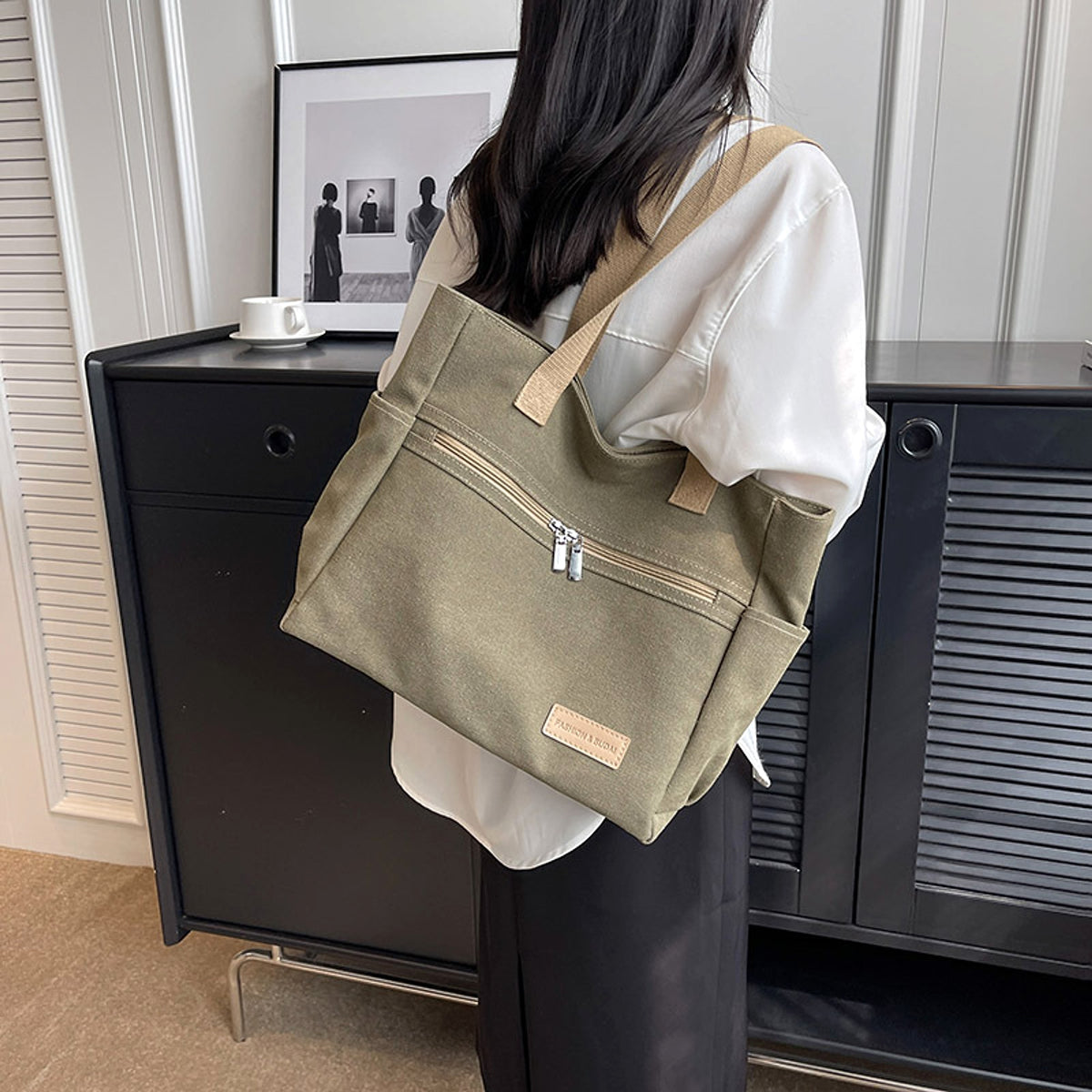 TerraCarry™ – Canvas Utility Tote Bag - enhanced image 2
