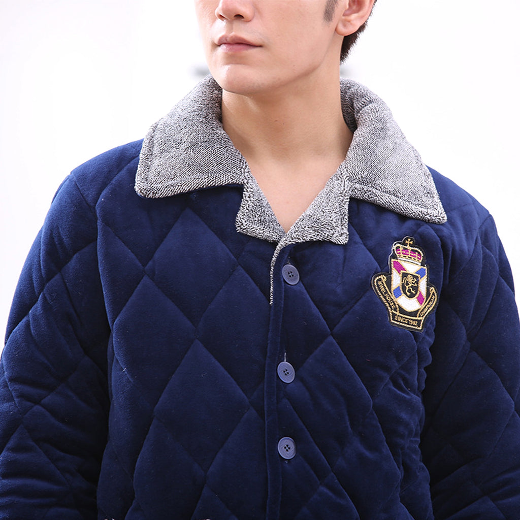 Thick quilted pajamas - enhanced image 2