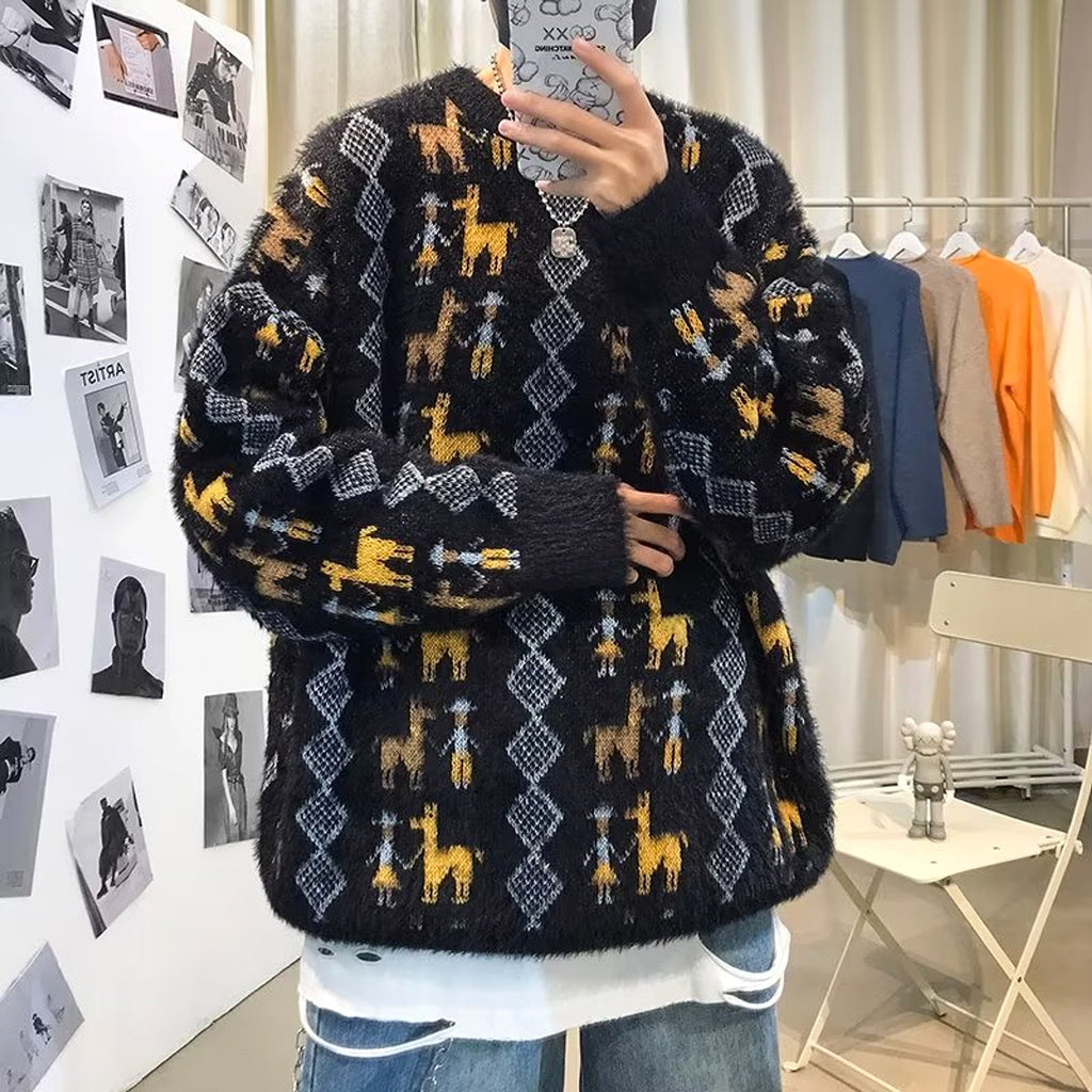 Thickened Sweater Soft Glutinous Men - enhanced image 2