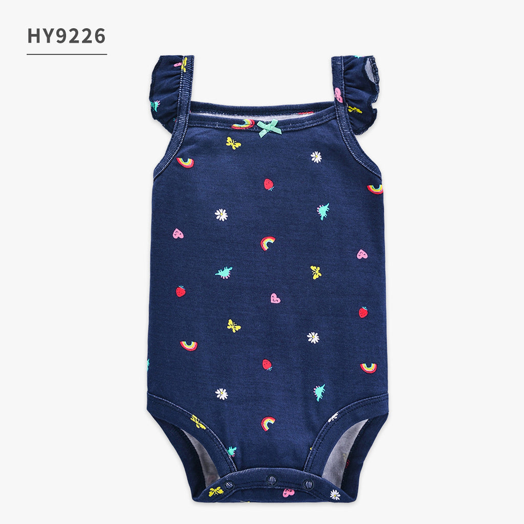 TinyJoy™ – Summer Cotton Romper Set for Baby Girls - enhanced image 2