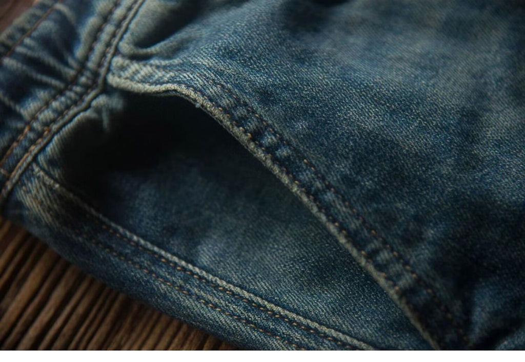 UrbanFlex Denim Joggers – Haute Edition 25 - enhanced image 2