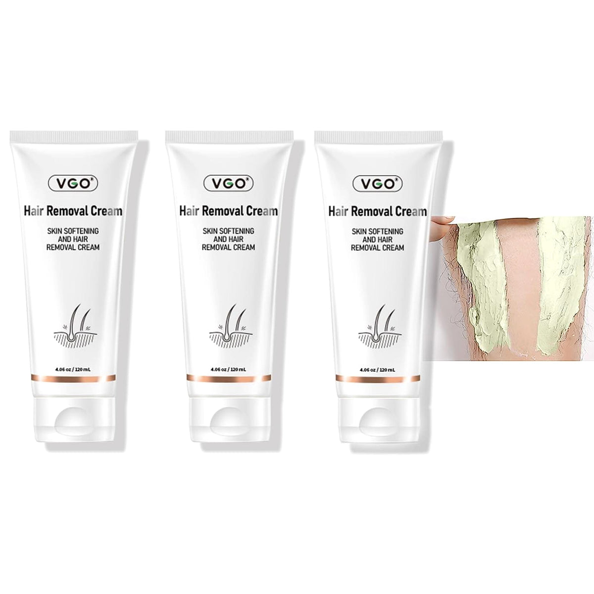 VGO Hair Removal Cream – Smooth Skin in Minutes - enhanced image 2