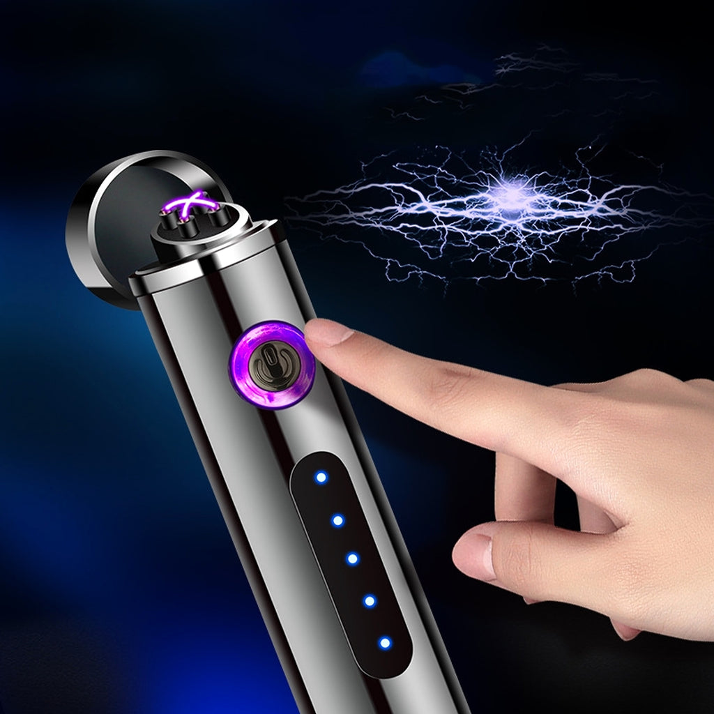VoltFlame™ – Electric Dual Plasma Lighter | USB Rechargeable & Windproof - enhanced image 2