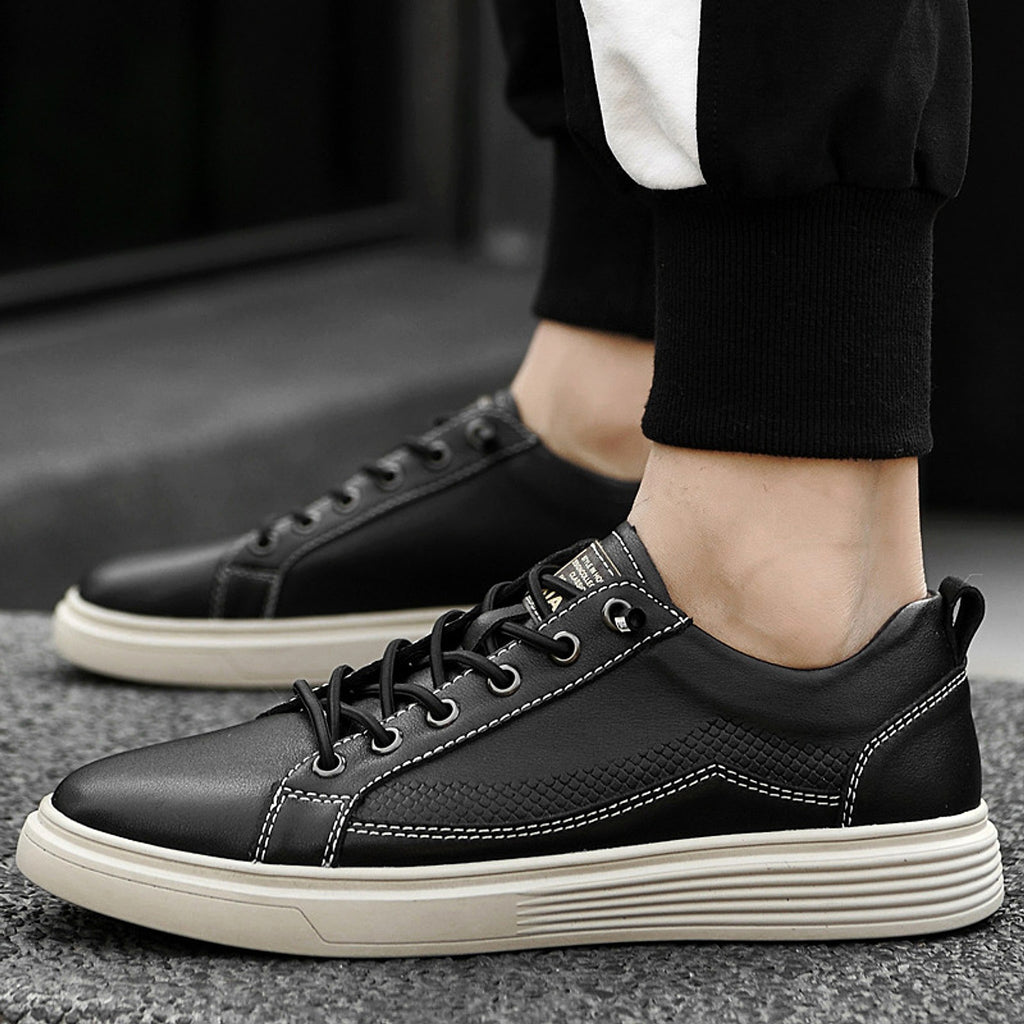 White Shoes Student Low Top Sneaker - enhanced image 2