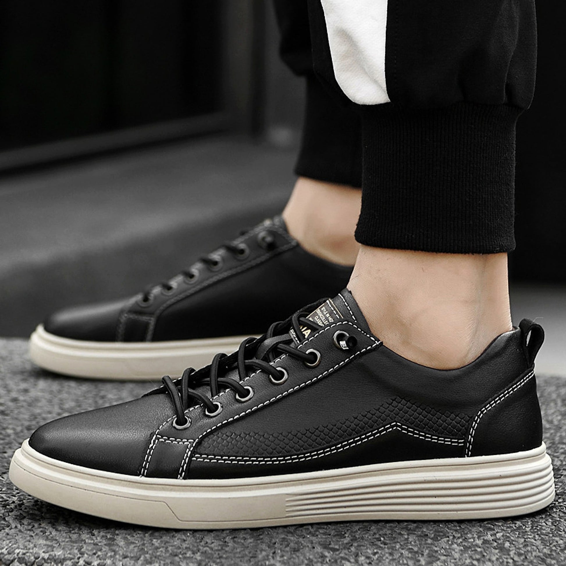 White Shoes Student Low Top Sneaker - enhanced image 2