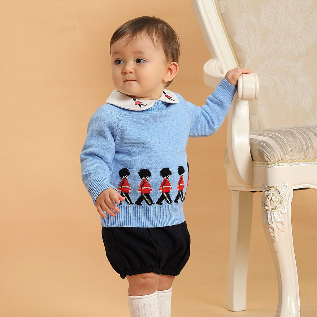 WolliNest™ – Knitted Wool Blend Sweater for Kids - enhanced image 2