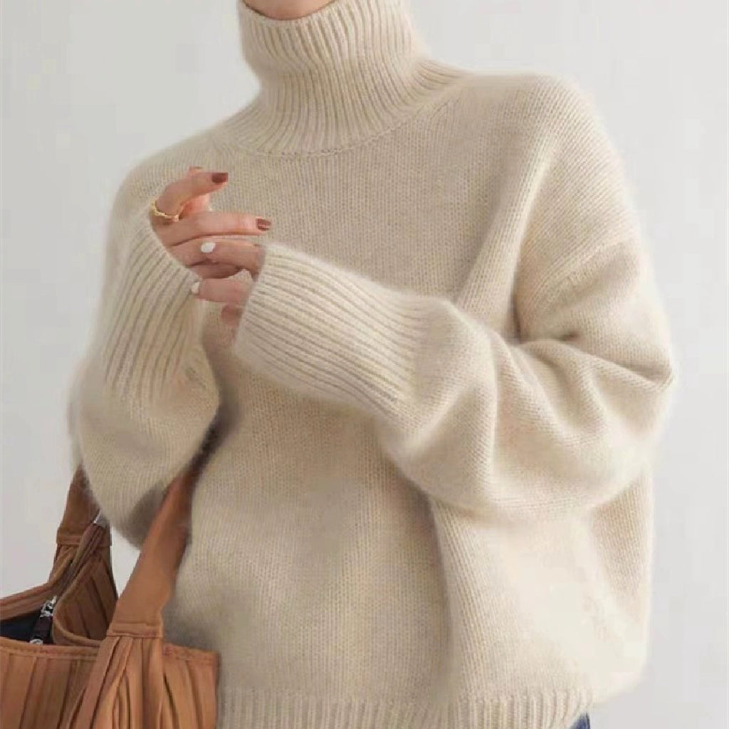 Women's All-match Knitted Pullover Sweater - enhanced image 2
