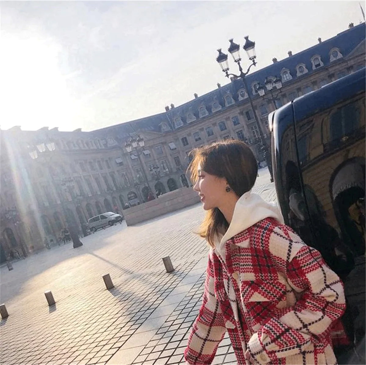 A1. Women's Autumn And Winter Woolen Coat - enhanced image 2