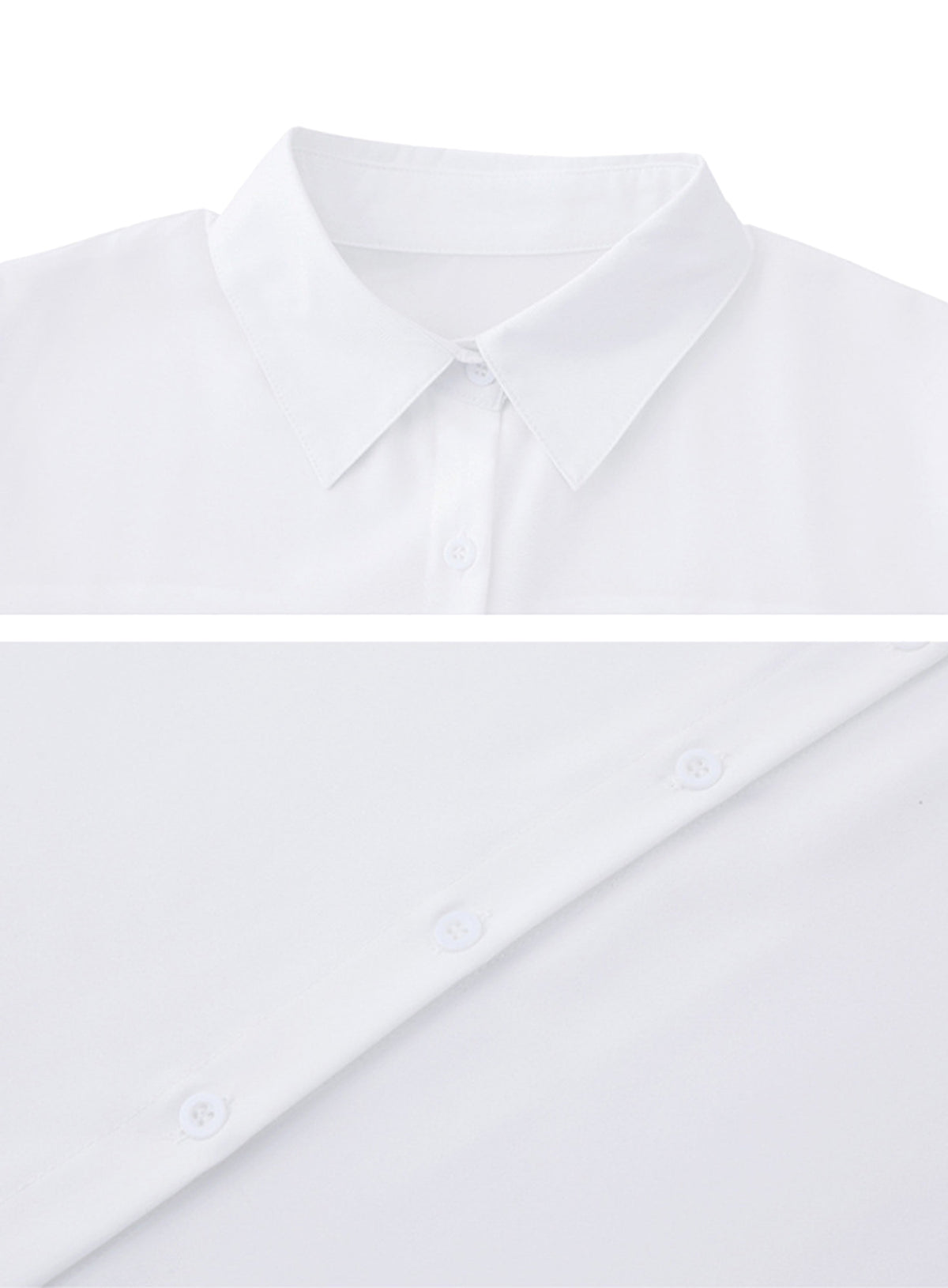 Women's Elegant Long Sleeve Blouse Dress Shirt - enhanced image 2