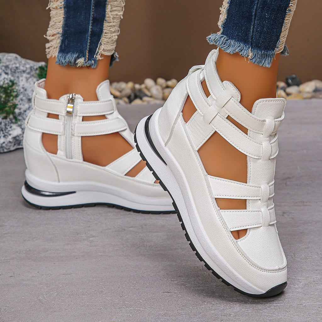 ALLFASHION™ – AirWave Velcro Platform Sandals - enhanced image 2