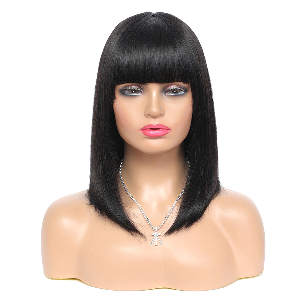 VelvetFlow Real Hair Bob Headgear - enhanced image 2