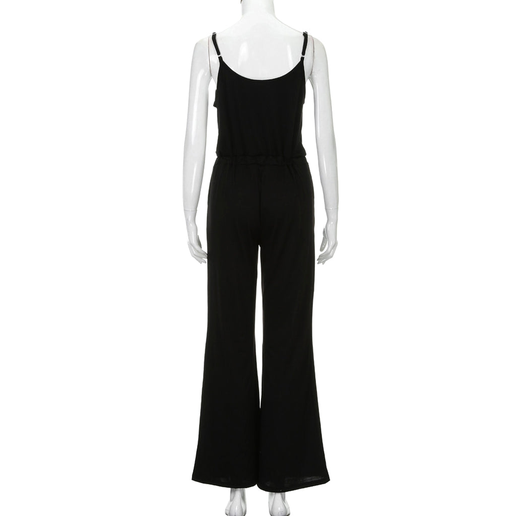 Women's suspenders jumpsuit - enhanced image 2