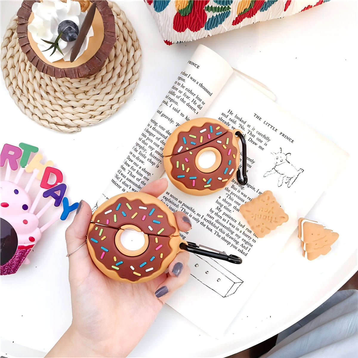 Z. Compatible with Apple, Donuts Case Accessories - enhanced image 2