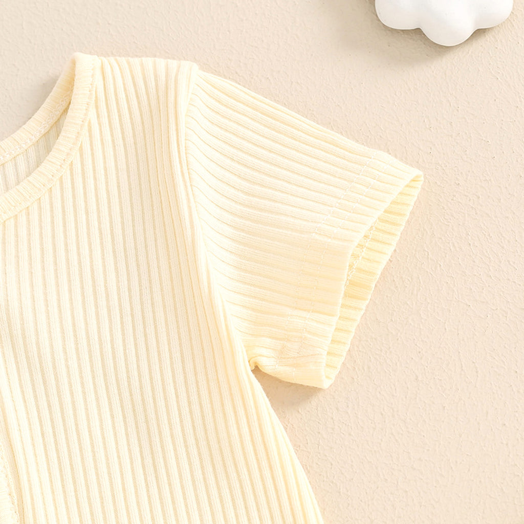 ZipNest™ – Short Sleeve Zipper Romper for Babies - enhanced image 2