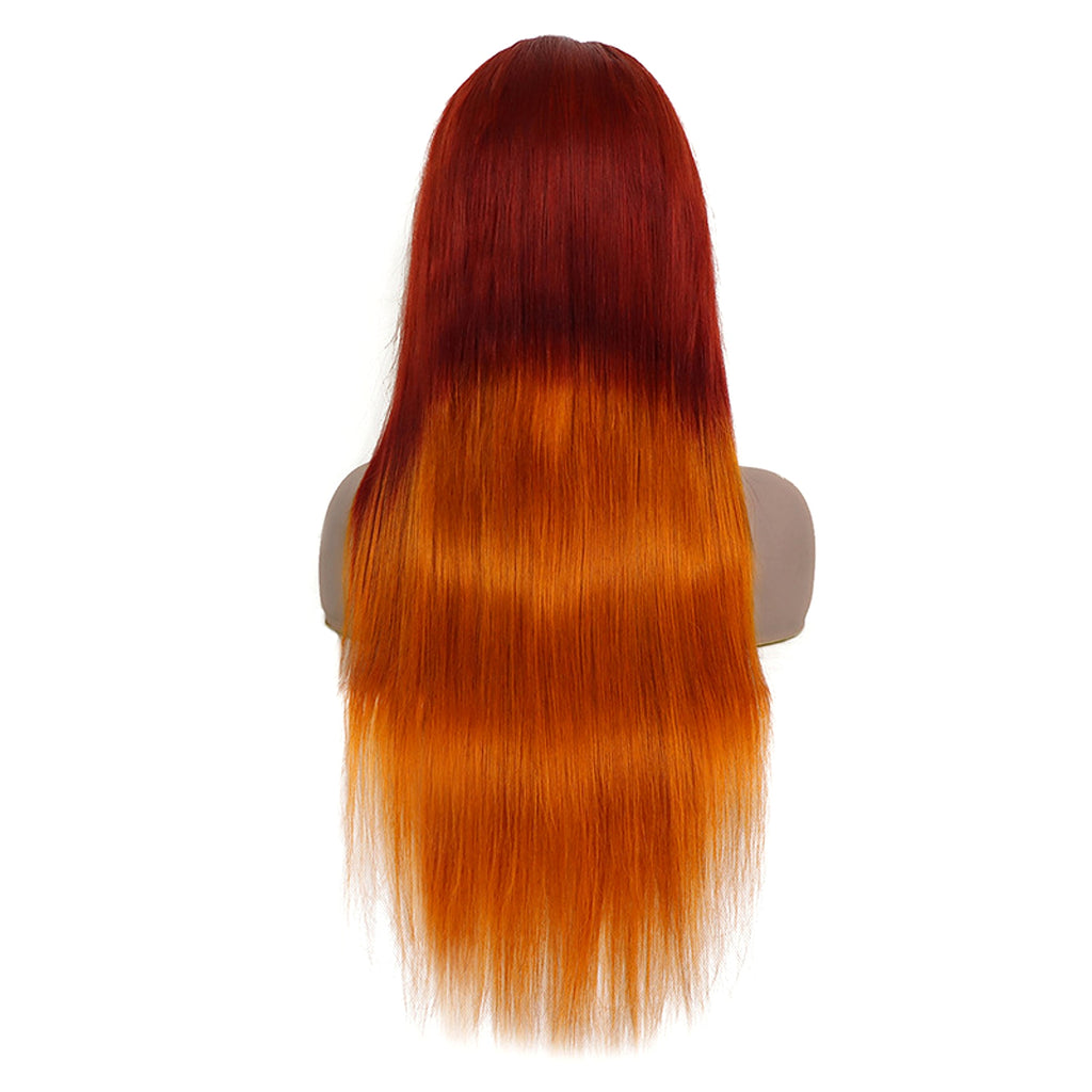 13X4 Front Lace Head Cover Real Hair Wig Transparent Lace - enhanced image 3