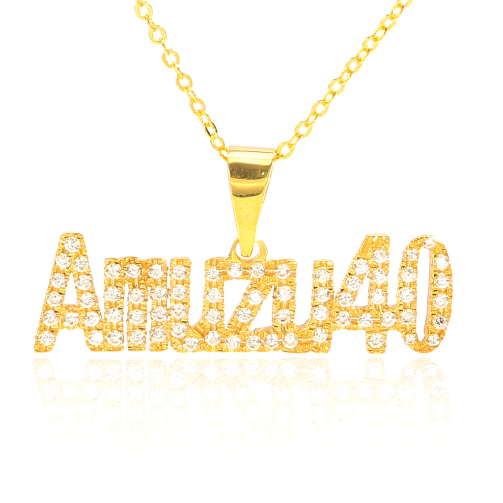 925 Sterling Silver Custom Name Necklace – A Timeless Personalized Statement - enhanced image 3