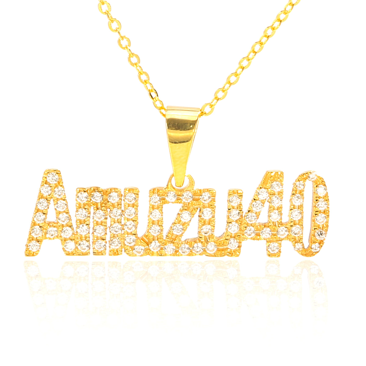 925 Sterling Silver Custom Name Necklace – A Timeless Personalized Statement - enhanced image 3
