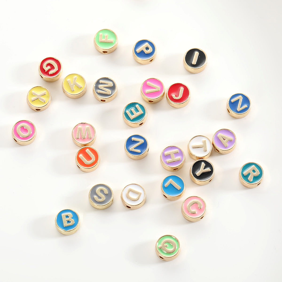 Personalized Alphabet Letter Charms – Perfect for DIY Bracelets & Necklaces - enhanced image 3