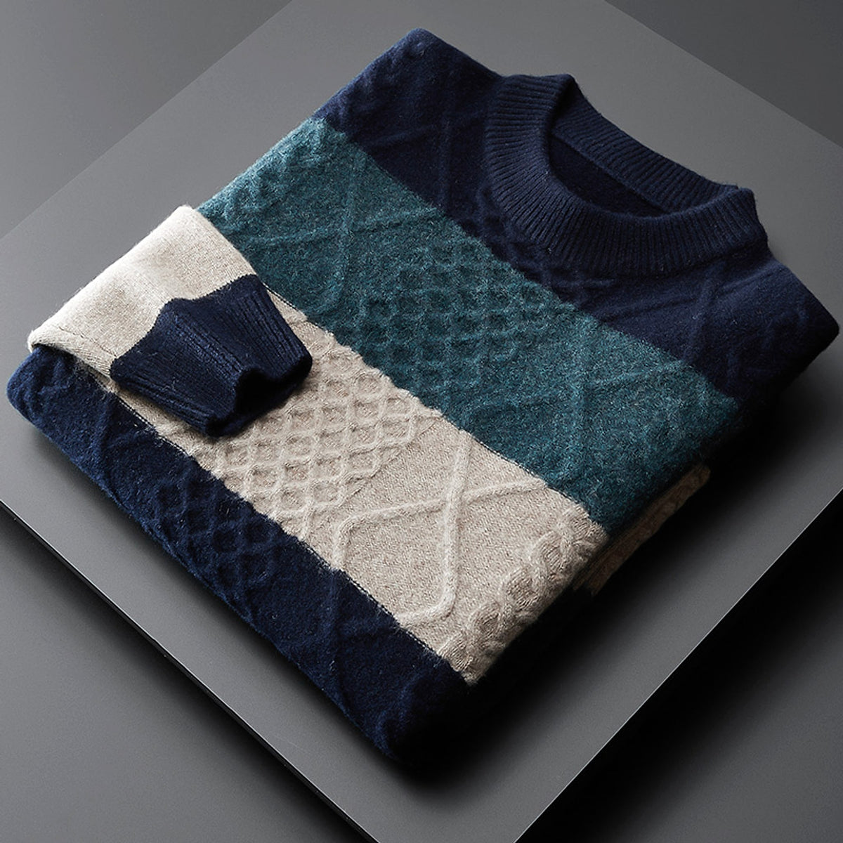 Cashmere Premium Sweater Men's Wear - enhanced image 3
