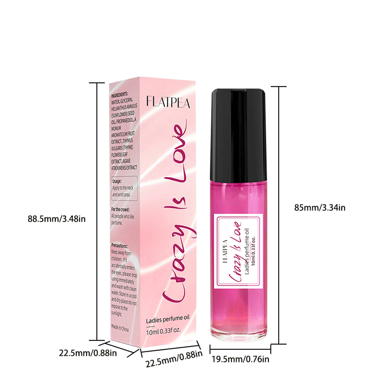Crazy In Love™ – Ball Perfume Oil for Women - enhanced image 3