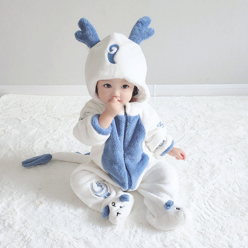 CuddleCub™ – Animal Ear Baby Jumpsuit for Autumn - enhanced image 3