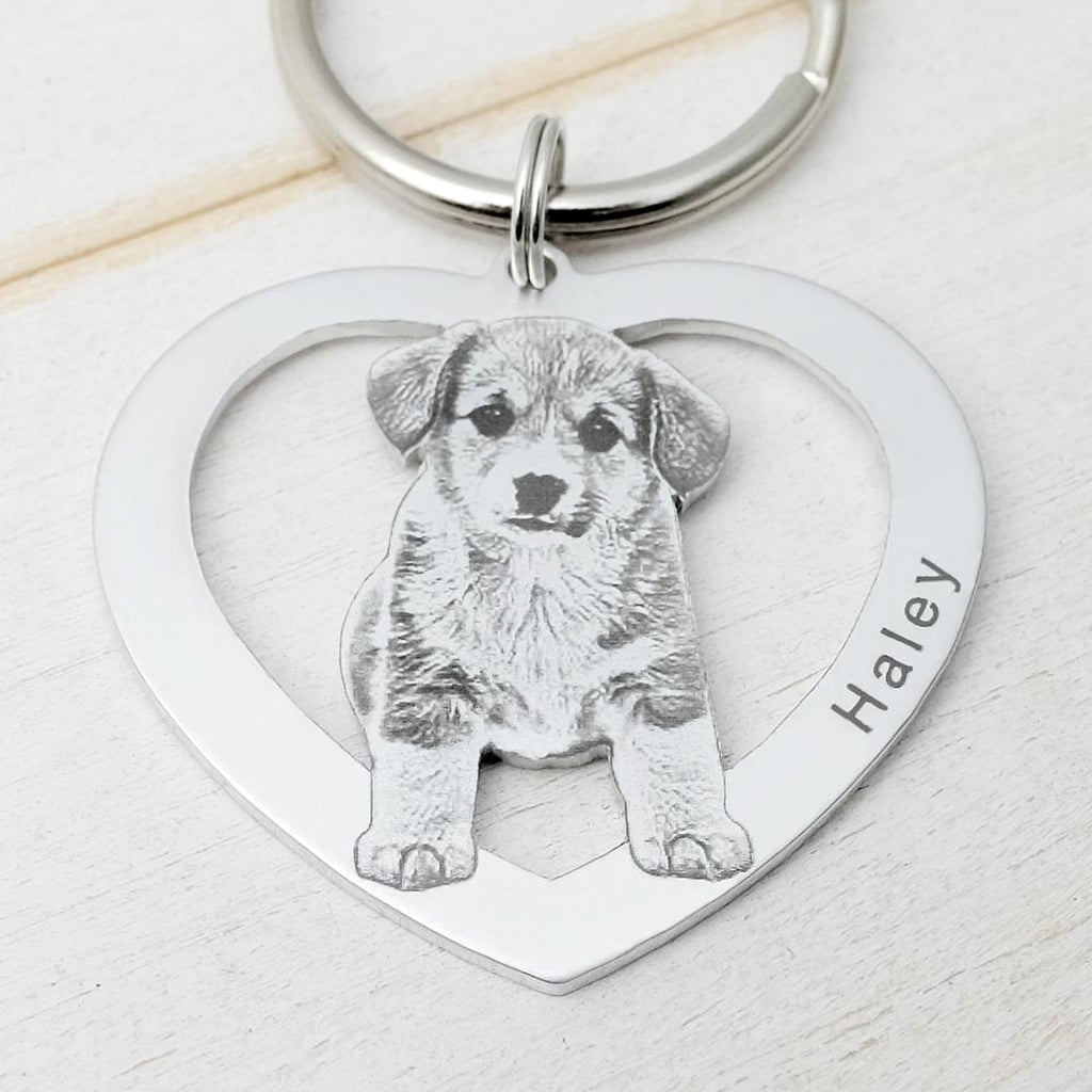 Custom Keychain – Personalized Photo Keyring for Dog, Cat & Pet Lovers - enhanced image 3