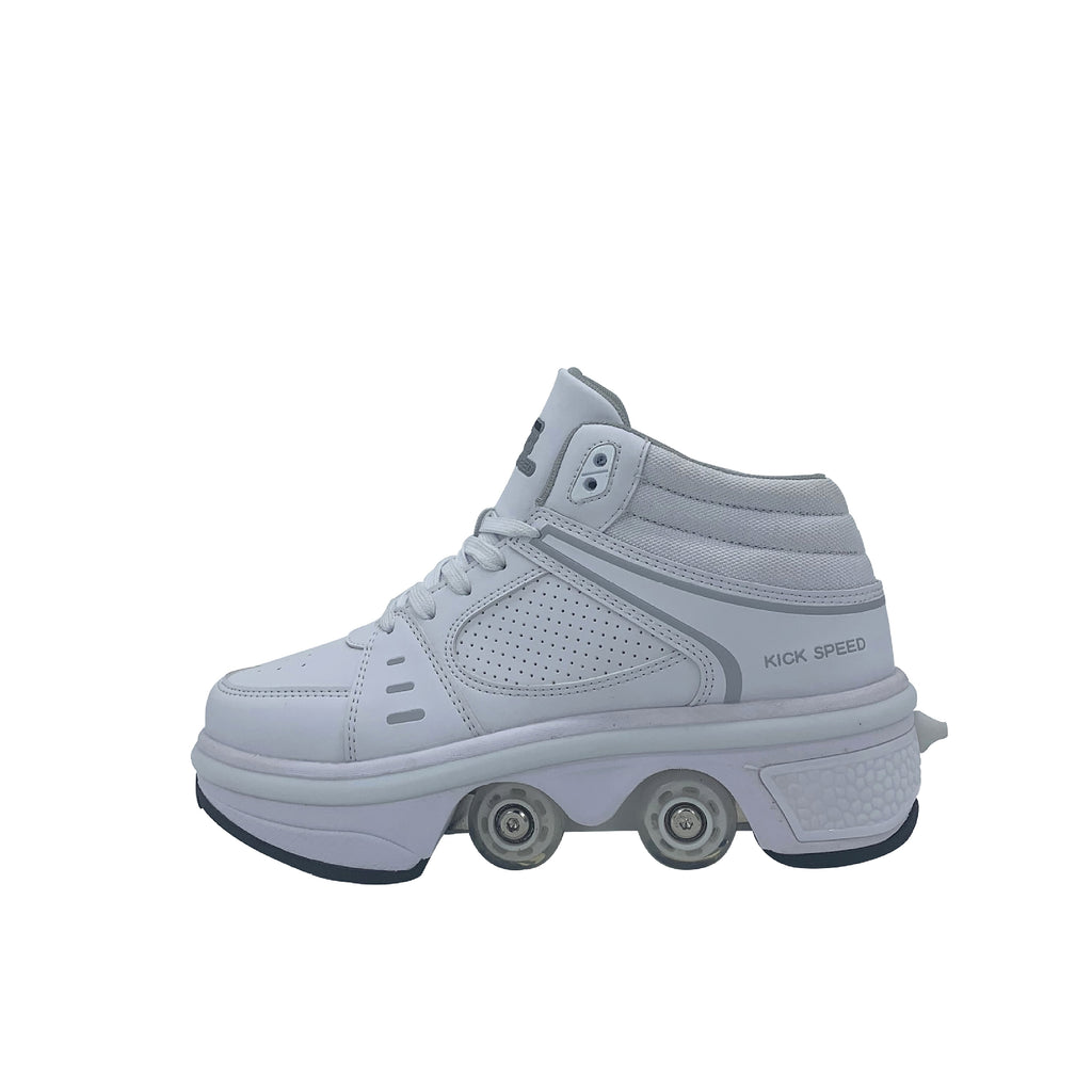 Deformation Shoes Double Row Rune Roller Skates - enhanced image 3