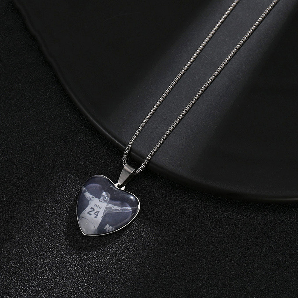 DIY Stainless Steel Love Photo Necklace - enhanced image 3