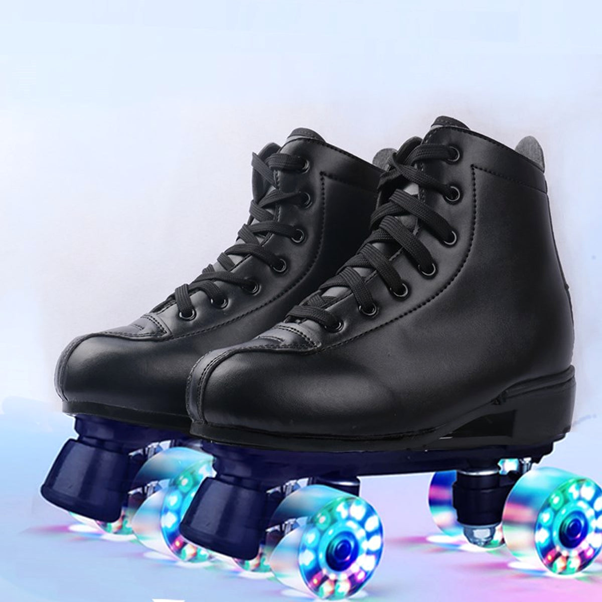 Double Row Skates Four-roller Skates Flashing Heelys - enhanced image 3
