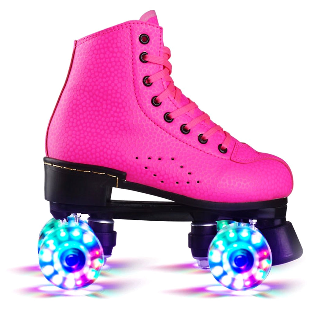 Double Row Wheel Roller Skates Round Four - enhanced image 3
