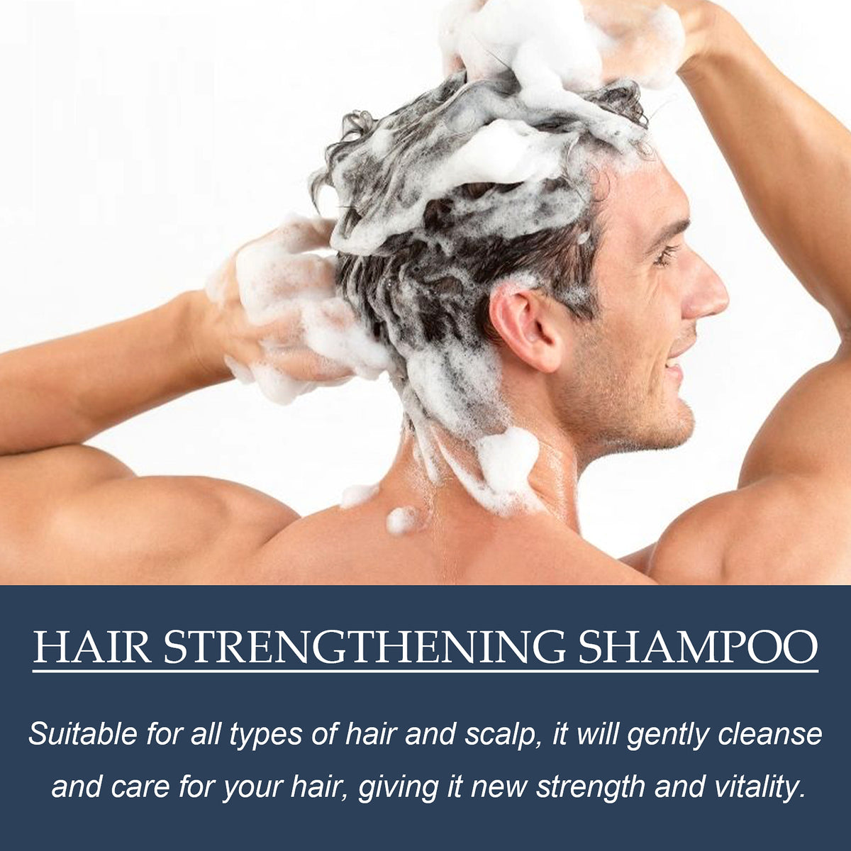 East Moon™ Hair Strengthening Shampoo – Power & Purity for Men - enhanced image 3