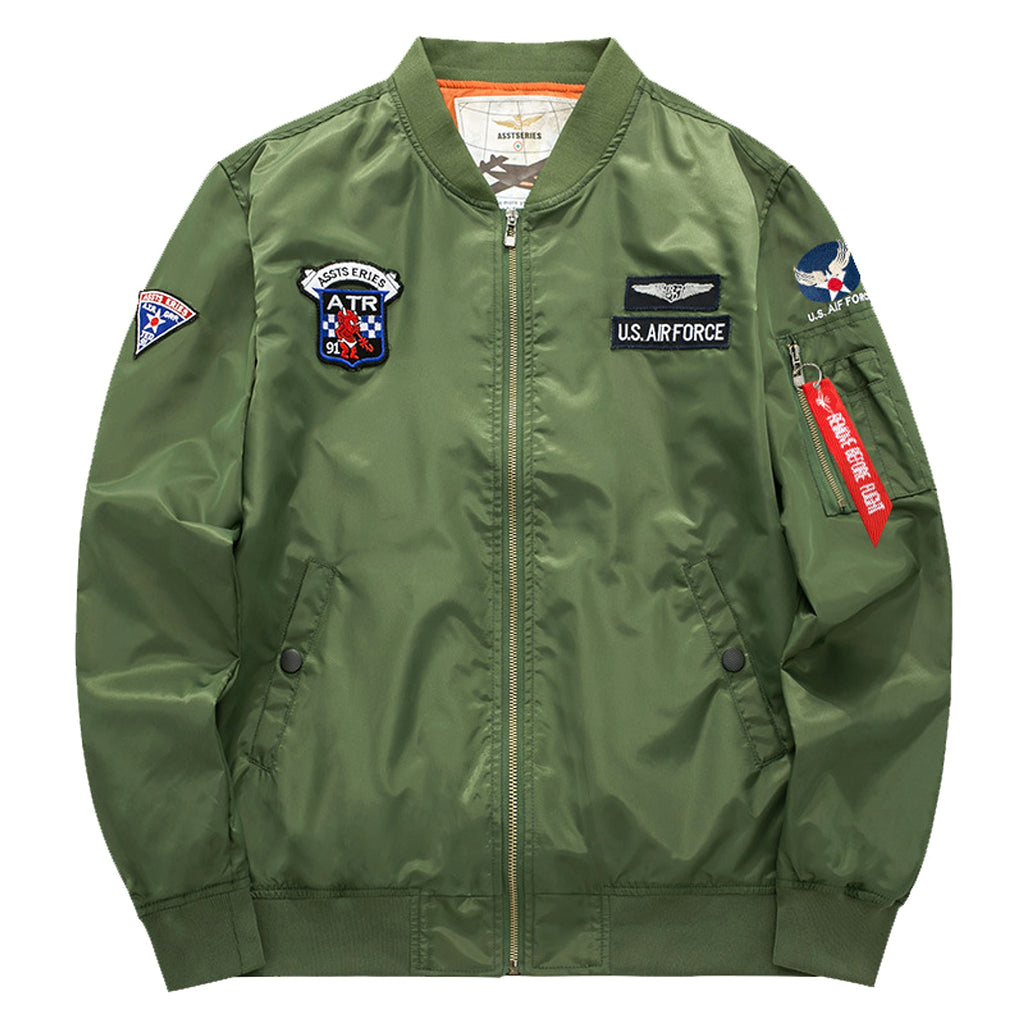 Embroidered jacket men - enhanced image 3