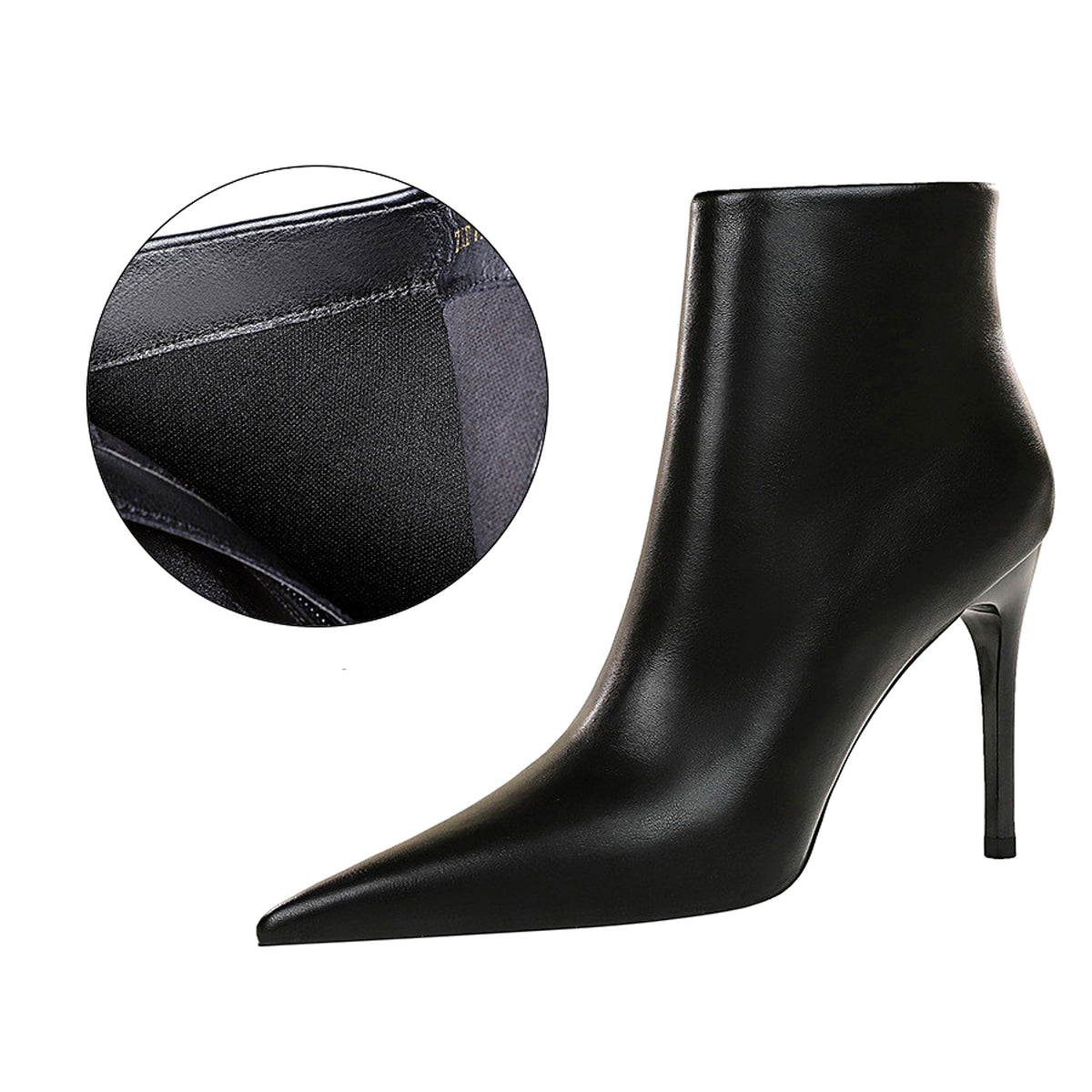 Thin Heel High Heel Thin Boots - enhanced image 3